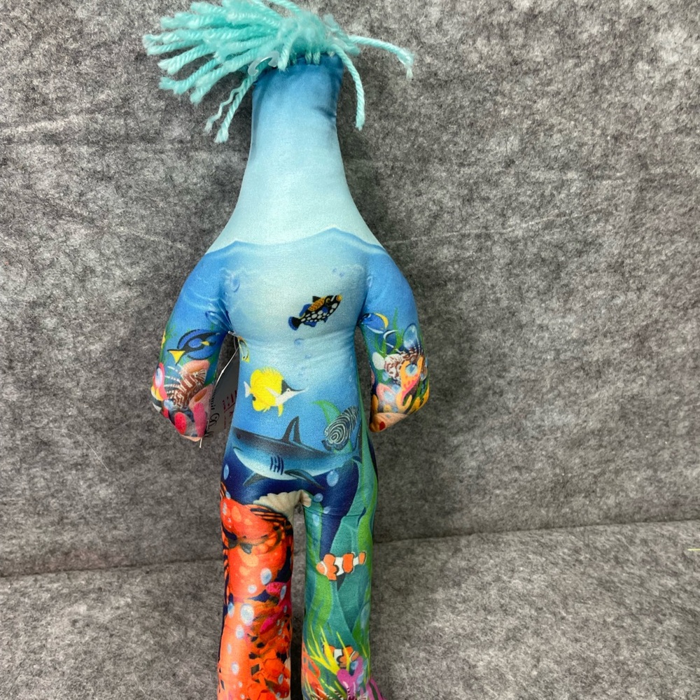 Dammit Doll Lift Aquatic Doll Stress Relief Gag Gift Therapy New Plush 12" Fish - Picture 8 of 8